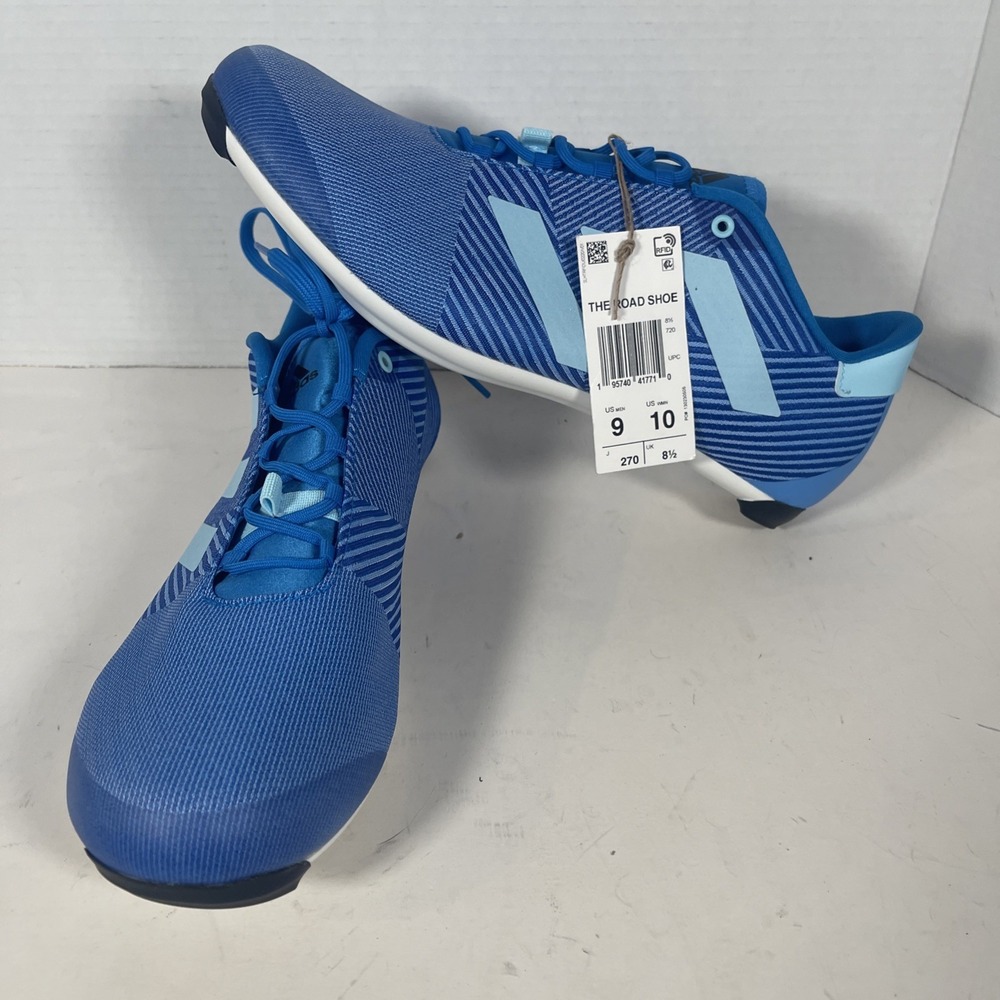 New Adidas Unisex The Road Shoes Blue Rush Cycling  Shoes GY6829‎ Size Men 9